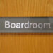 Boardroom sign