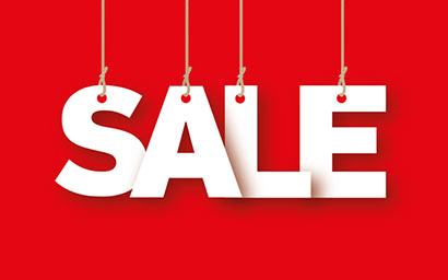 Sale sign