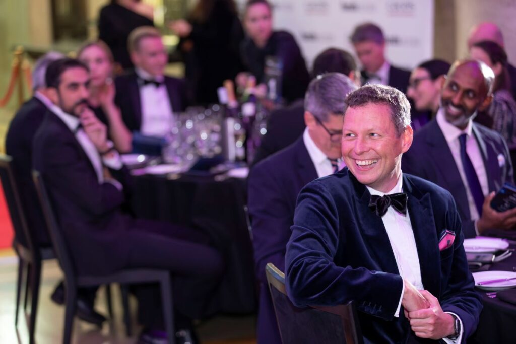 Party-goers enjoy the Funds Europe Awards 2024