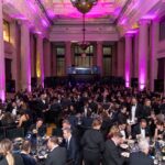 The awards celebration at Banking Hall