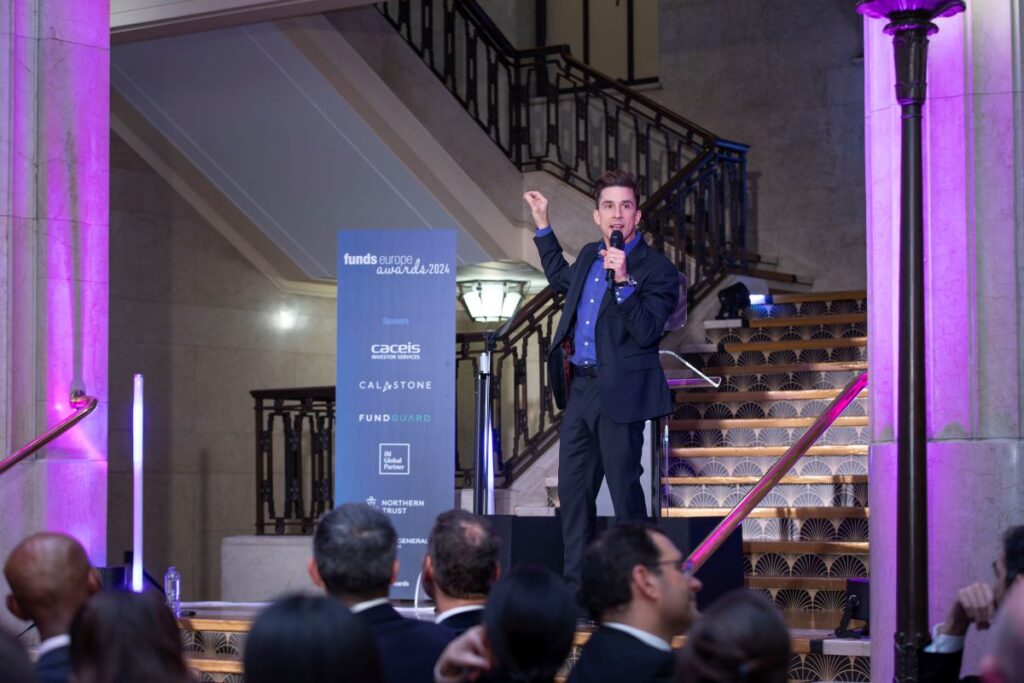 Russell Kane, comedian, hosted the awards