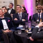 Party-goers enjoy the Funds Europe Awards 2024