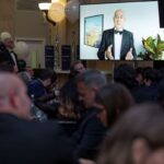 Philippe Seyll accepts his European Personality of the Year Award