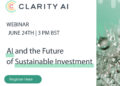 WATCH NOW: AI and the Future of Sustainable Investment