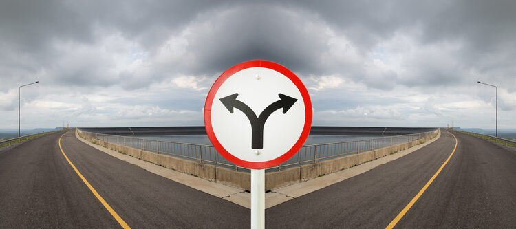 Illustrating split directions