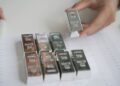 Silver ingots