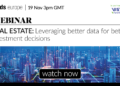 WATCH NOW: Real estate: Leveraging better data for better investment decisions