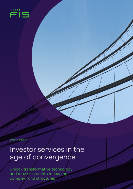 White paper cover - Investor Services in the Age of Convergence