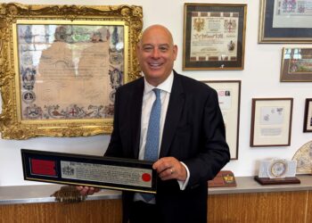 Northern Trust&rsquo;s Clive Bellows honoured by City of London