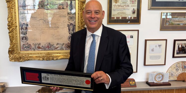 Northern Trust’s Clive Bellows honoured by City of London